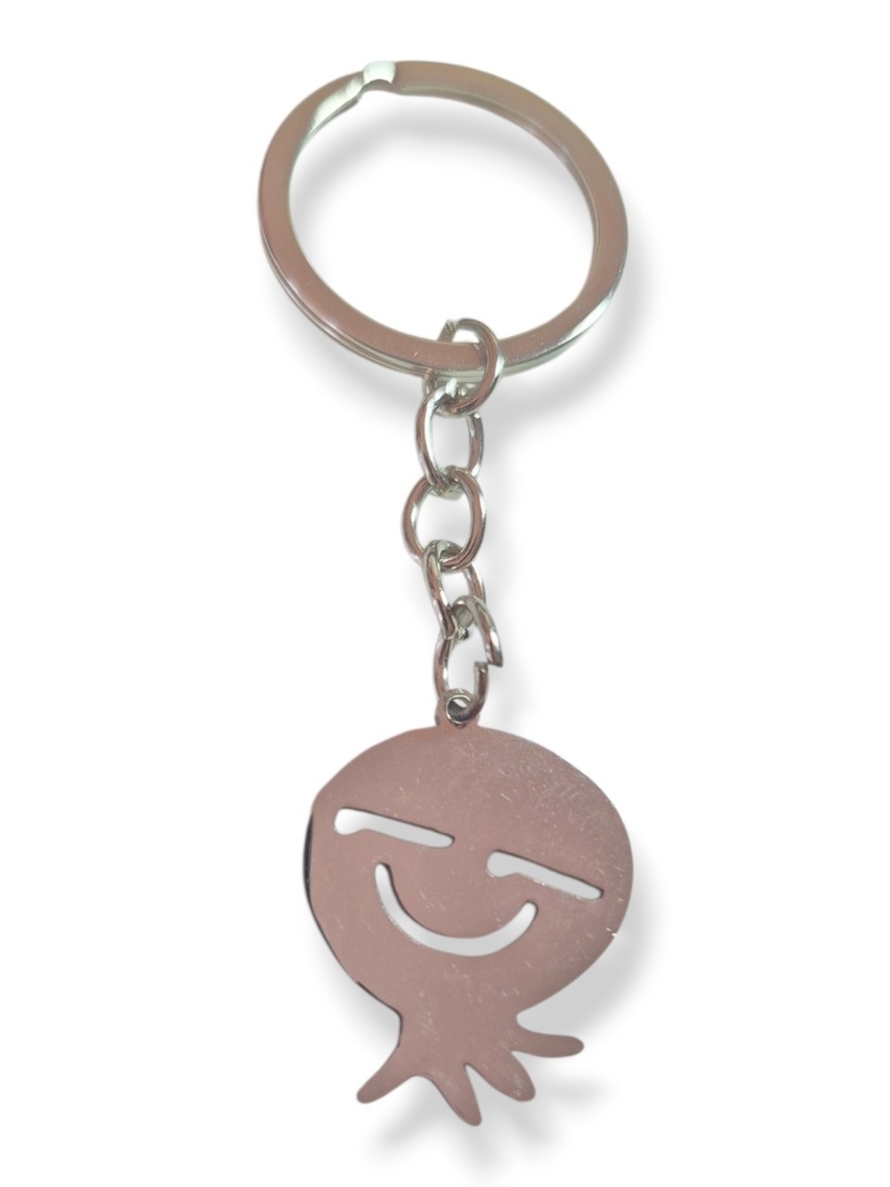 Smiling Octopus Keychain Key Holder - Pink